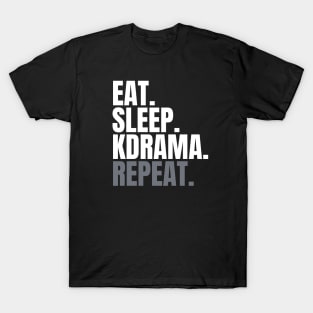 Life Cycle of Any Kdrama Fan T-Shirt